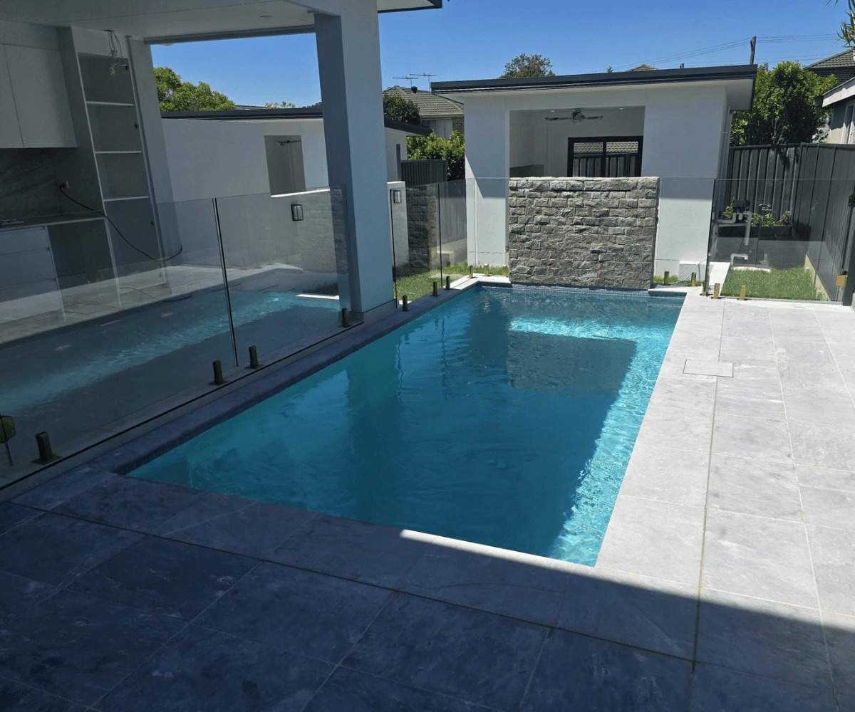 Pool heat pump installation in Mortdale, Sydney