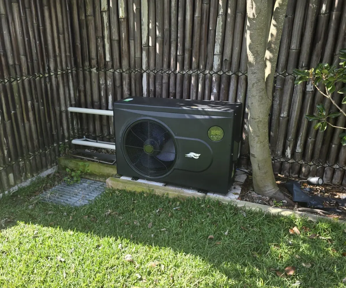 Pool heat pump installation in Mortdale, Sydney